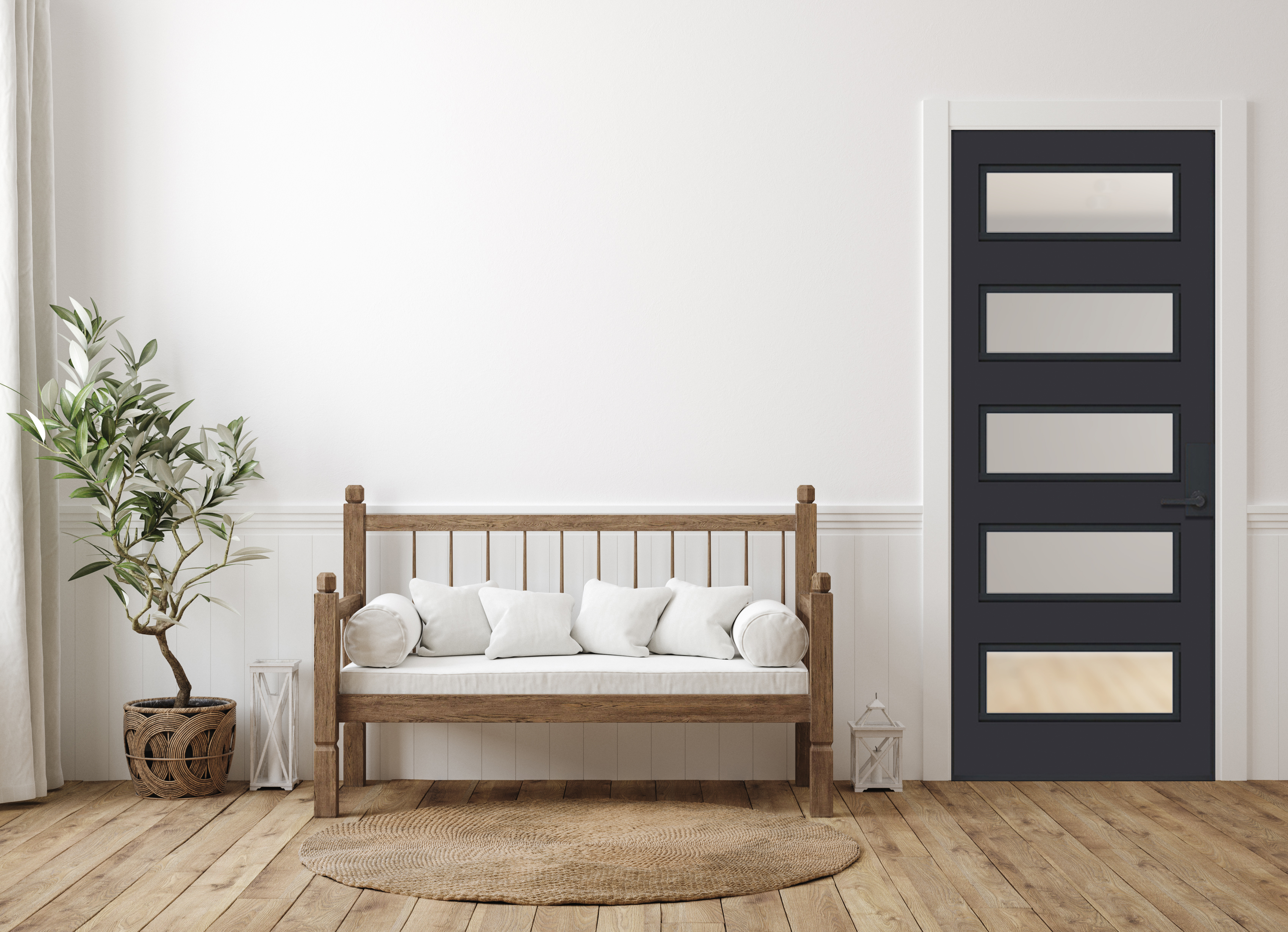 Metal 5 Panel Interior Door - Rustica Custom Doors