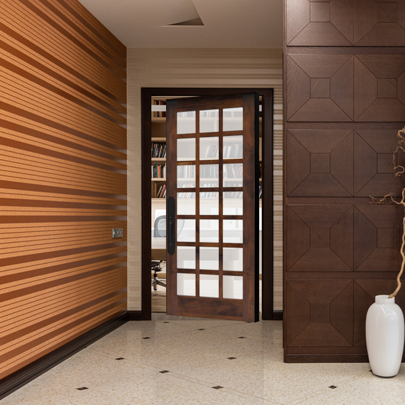 Alpine Interior Pivot Door - Rustica Custom Doors