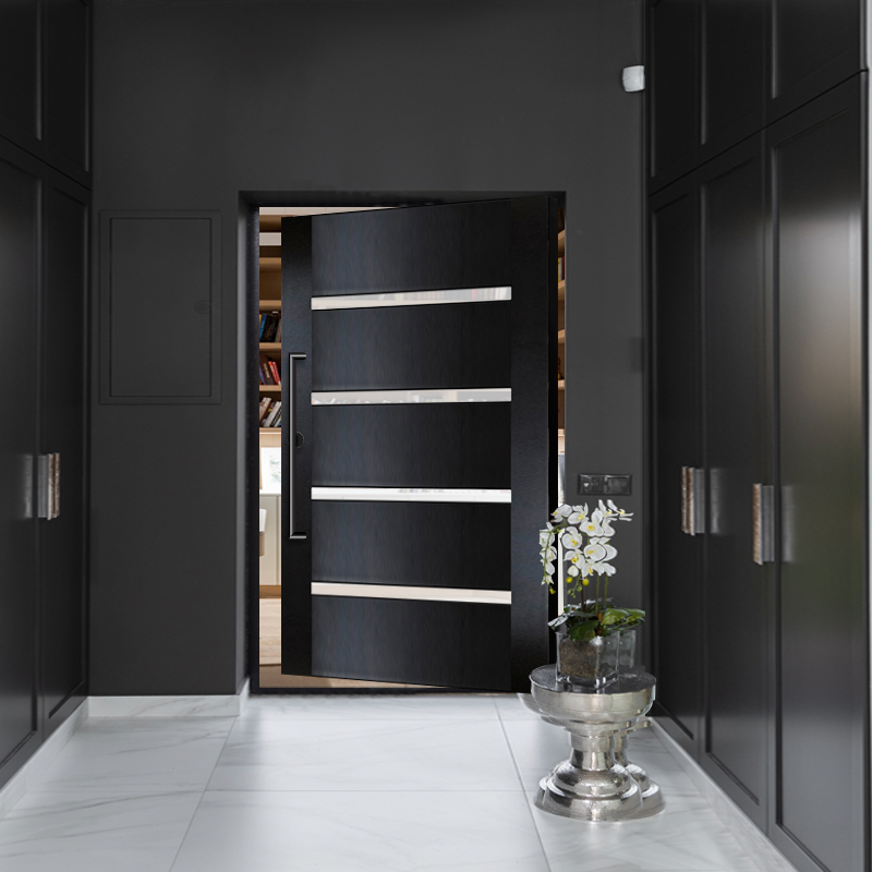 Fort Interior Pivot Door - Rustica Custom Doors